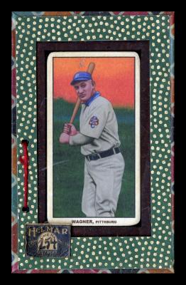 Picture, Helmar Brewing, T206-Helmar Card # 254, Honus WAGNER (HOF), PBC on forward arm, Pittsburgh Pirates
